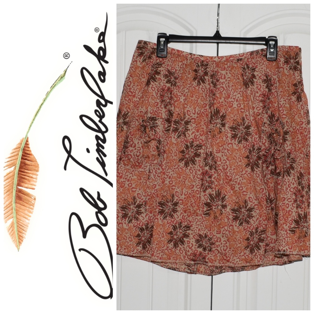 Bob Timberlakle Cotton Pocket Skirt Size 12